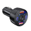 Wozinsky WLS-04 60W automobilinis įkroviklis 2xUSB-C 2xUSB-A - juodas