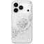 Uniq Coehl Crystelle MagSafe dėklas iPhone 17 Pro – sidabrinis