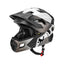 Rockbros TS-61 10110061005 Vaikiškasis dviračio šalmas su atimamu žandikauliu, dydis S (48-54 cm) - pilka -- Bicycle Helmets