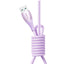 Joyroom S-A59 Vibrant Series 3A USB-A - USB-C laidas 1.2m - violetinis
