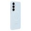 Samsungg Silicone Magnet Dėklas, skirtas Samsung Galaxy S26, MagSafe Suderinamas – mėlynas