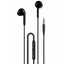 Dudao X3 į ausis įdedamos ausinės, laidinės, mini lizdas 3,5 mm – juodos spalvos