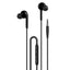 Dudao X3+ į ausis įdedamos ausinės, laidinės, 3,5 mm mini lizdas – juodos spalvos