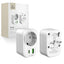 Tech-Protect TA100 UK adapteris - baltas -- USB Adapters