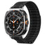 Spigen WBF0 dirželis, skirtas Samsung Galaxy Watch Ultra 47mm – juodas