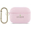 Guess Grūduotas klasikinis logotipo dėklas, skirtas AirPods Pro 3 - Pink