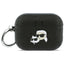 Karl Lagerfeld Monogram Karl & Choupette Head dėklas AirPods Pro 3 - juodas -- AirPods Pro 3