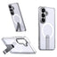 Hybrid Armor X dėklas Samsung Galaxy A36 / A37 su stovu, suderinamas su MagSafe - skaidrus -- Samsung Galaxy A36 /...