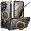 Supcase UB Grip Mag MagSafe dėklas Samsung Galaxy S26 Ultra - juodas ir rudas -- Samsung Galaxy S26 Ultra