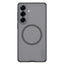 Nillkin Super Frosted Shield Pro magnetinis dėklas, suderinamas su MagSafe, skirtas Samsung Galaxy S26+ - permatomas juodas