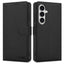 Tech-Protect piniginės dėklas, skirtas Samsung Galaxy S26+ – juodas -- Samsung Galaxy S26+