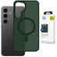 3mk Smoke MagCase, skirtas Samsung Galaxy S25 – žalias permatomas
