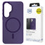 3mk Smoke MagCase skirtas Samsung Galaxy S25 - violetinis -- Samsung Galaxy S25