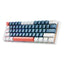 Machenike K500-B61 Laidinė Mechaninė Žaidimų Klaviatūra su Apšvietimu Brown Switch - Mėlyna ir Balta -- Gaming Accessories