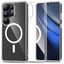 Tech-Protect FlexAir Hybrid MagSafe Dėklas, skirtas Samsung Galaxy S26 Ultra – skaidrus -- Samsung Galaxy S26 Ultra