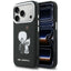 Karl Lagerfeld "Karl & Choupette" nugaros logotipas MagSafe Dėklas, skirtas iPhone 17 Pro Max - juodas