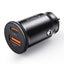 Orico PowerMini 30W USB-C + USB-A Automobilinis Įkroviklis - Juodas -- Car chargers