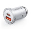 Orico MiniRing Pro 45W USB-A + USB-C automobilio įkroviklis - sidabro spalvos -- Car chargers