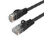 Orico PUG-C6B CAT6 1000Mbps RJ45 Ethernet tinklo kabelis Internet LAN Plokščias 0,5m - Juodas -- Network Cables