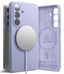Ringke Silicone MagSafe Dėklas, skirtas Samsung Galaxy S26 - violetinis -- Samsung Galaxy S26