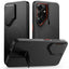 Tech-Protect Kevlar Aura MagSafe Dėklas, skirtas Samsung Galaxy S26 - Black and Orange -- Samsung Galaxy S26