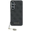 Guess 4G Classic Logo Charm MagSafe dėklas Samsung Galaxy S26 - Juodas -- Samsung Galaxy S26