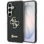Guess IML Big Metal 4G Script dėklas, skirtas Samsung Galaxy S26 - black