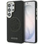 Dėklas Guess Perforated Logo MagSafe skirtas Samsung Galaxy S26 Ultra - juodas -- Samsung Galaxy S26 Ultra