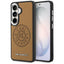 Karl Lagerfeld Perforated KL MagSafe dėklas skirtas Samsung Galaxy S26 - ruda