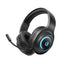 QCY Heroad V200 trijų režimų žaidimų ausinės su 7.1 garsu, 240 val. baterija ir nuimamu mikrofonu – juodos -- Headphones