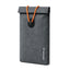 Wozinsky WPB-R12 RFID apsaugos telefoninė dėžutė su atlenkiama nugarėle ir virve 21,5x12 cm - pilka -- Other phone...