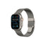 AmazingThing Titan Premium Metal Band, skirtas Apple Watch 38/40/41/42/44/45/46/49 mm - sidabrinis -- Apple Watch
