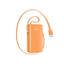 Joyroom JR-PR2L 35W 10000mAh Powerbank su integruotais USB-C kabeliais - Oranžinė -- Powerbanks