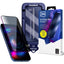9H grūdintas stiklas su 3mk HardGlass Max Privacy filtru, skirtas iPhone 17 Pro Max -- iPhone 17 Pro Max