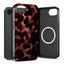 Tech-Protect Lamano MagSafe dėklas, skirtas iPhone 16e / 17e - black and brown -- iPhone 16e / iPhone 17e