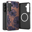 Tech-Protect Lamano MagSafe Case, skirta Samsung Galaxy A57 5G - Brown and Purple -- Samsung Galaxy A57