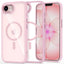 Tech-Protect Magmat MagSafe Case, skirta iPhone 16e / 17e - Transparent Pink -- iPhone 16e