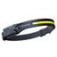 Wozinsky WLC-1200 350lm CREE LED žibintuvėlis IPX4 su judesio jutikliu - juoda -- Flashlights & Headlamps