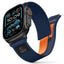 Tech-Protect Nylon Elite dirželis Apple Watch 44 / 45 / 46 / 49 mm - Tamsiai mėlynas -- Apple Watch 44/45/46/49mm