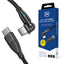 3mk Hyper Cable N-SERIES USB-C / USB-C 1m PD 3.0 QC 3.0 20V / 5A 100W - juodas -- Cell phone cables