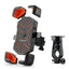 Rockbros HW-117 Vairo žiabinto telefono laikiklis - juoda ir oranžinė -- Cell phone holders