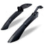 Rockbros FK-870 dviračio blendžiai su greito atpalaidavimo sistema, reguliuojami - juoda -- Bicycle Fenders