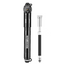 Rockbros HQ-67A-L03 BK dviračio pompa su slėgio matuokliu - juoda -- Bicycle Pumps
