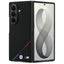 BMW M Leather Perforated Tricolor Stripe Metal Logos MagSafe dėklas Samsung Galaxy Z Fold 8 Ultra - juodas -- Samsung...