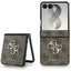 Dėklas Guess Big 4G Logo Samsung Galaxy Z Flip 8 - rudas -- Samsung Galaxy Z Flip 8