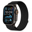 Tech-Protect nailoninė sportinė Apple Watch 44 / 45 / 46 / 49 mm apyrankė - juoda -- Apple Watch