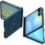 Spigen AirSkin Aramid MagFit MagSafe dėklas Samsung Galaxy Z Flip 8 - Jūros mėlyna -- Samsung Galaxy Z Flip 8
