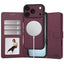 Tech-Protect Wallet MagSafe dėklas skirtas iPhone 17 Pro Max / 18 Pro Max - buržundiškai raudona -- iPhone 17 Pro Max /...