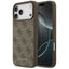 Guess 4G Classic dėklas iPhone 17 Pro Max / 18 Pro Max - Ruda -- iPhone 17 Pro Max / iPhone 18 Pro Max