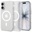 Tech-Protect MagZero MagSafe dėklas skirtas iPhone 17 - matinis baltas -- iPhone 17